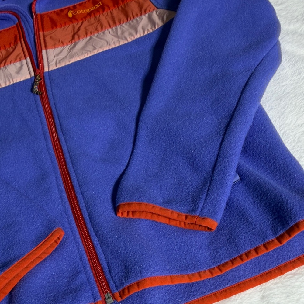 Cotopaxi Women’s Purple and Orange Fleece Jacket - Picture 4 of 5